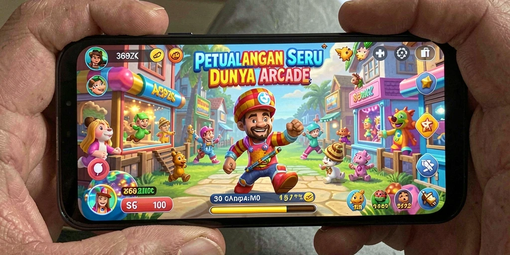 Screenshot gameplay 369ZK menampilkan aksi seru dalam permainan Arcade.