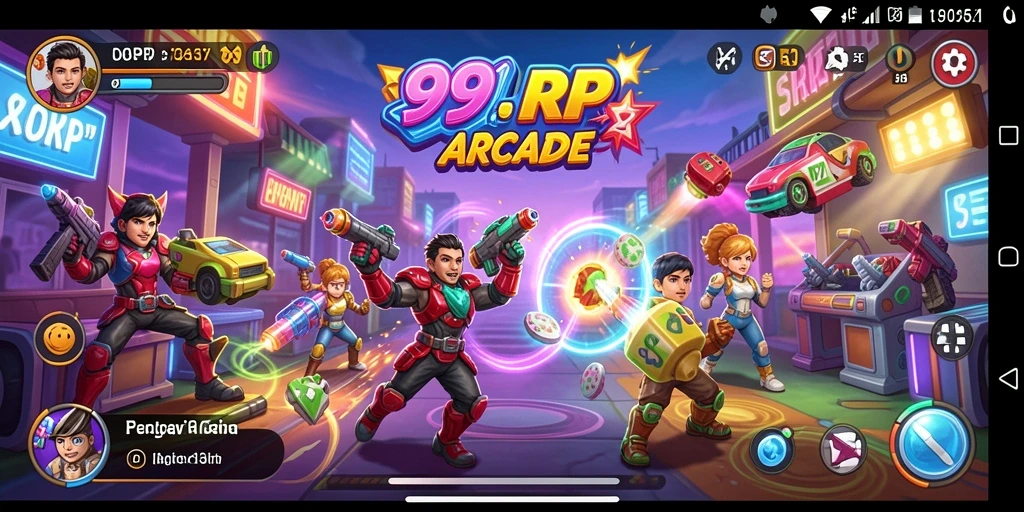 Tangkapan layar menunjukkan gameplay seru dari <strong>99RP</strong> dalam kategori arcade.