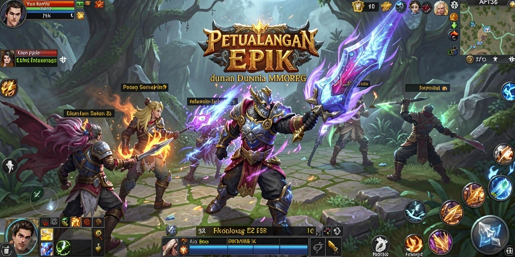 Gameplay seru penuh aksi di dunia fantasi API36.