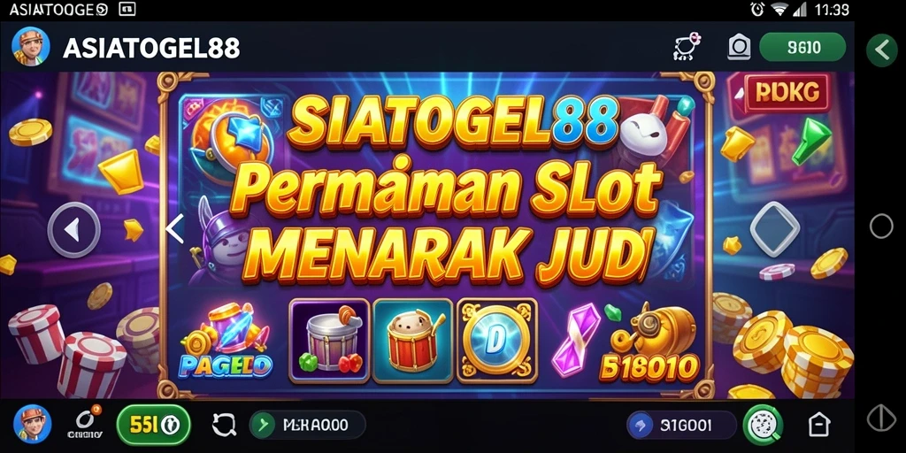 Tampilan menarik dari gameplay ASIATOGEL88 yang penuh warna.