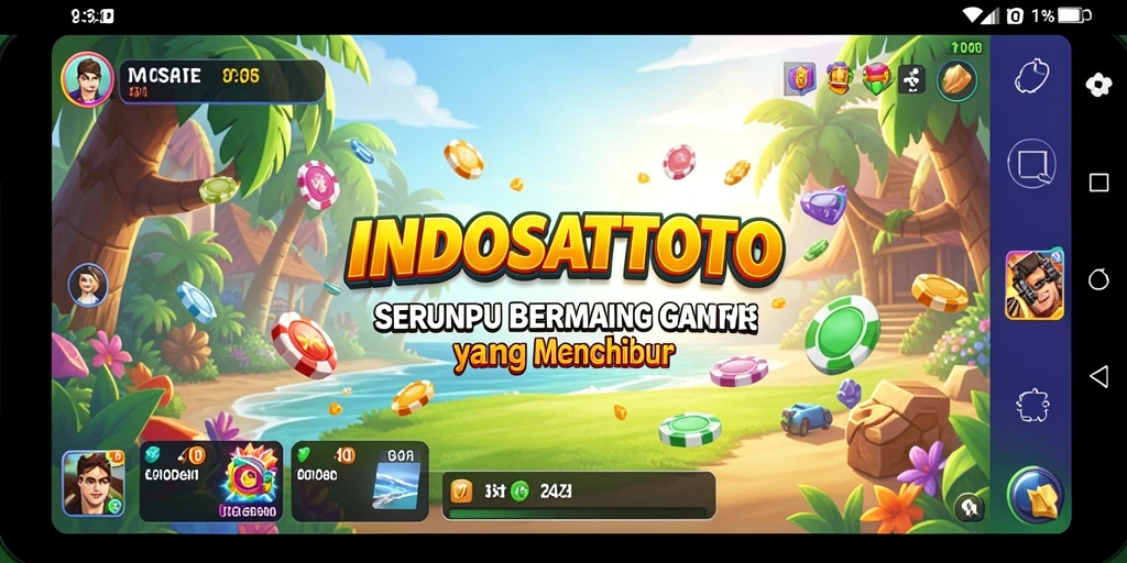 Tampilan gameplay menarik dari INDOSATTOTO yang menghibur.
