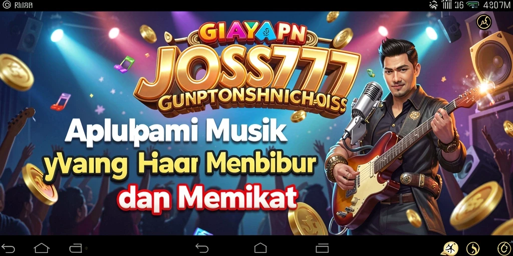 Tampilkan gameplay menarik dengan antarmuka JOSS777 yang menyenangkan.