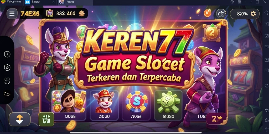 Gameplay Slot KEREN77 yang seru dan menarik.