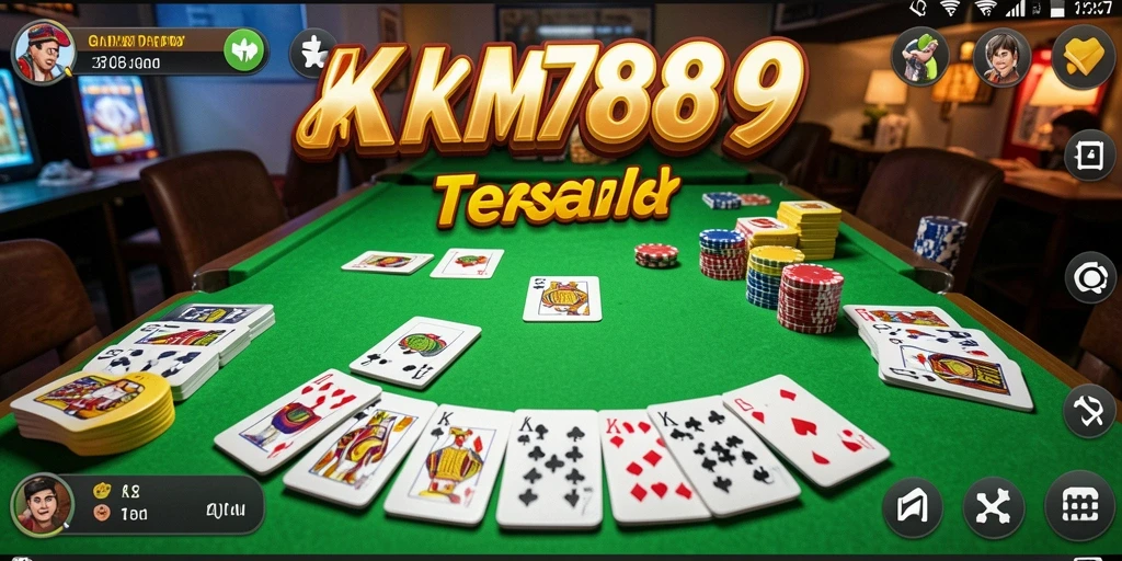 Tampilan gameplay seru di KM789, nikmati permainan Gaple.