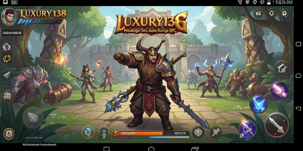 Gameplay seru LUXURY138 menampilkan pertempuran strategis dan eksplorasi dunia yang menarik.