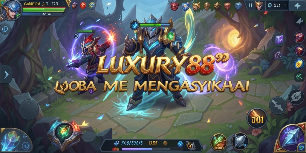 Tampilan gameplay menarik dari LUXURY88, menampilkan pertarungan epik.
