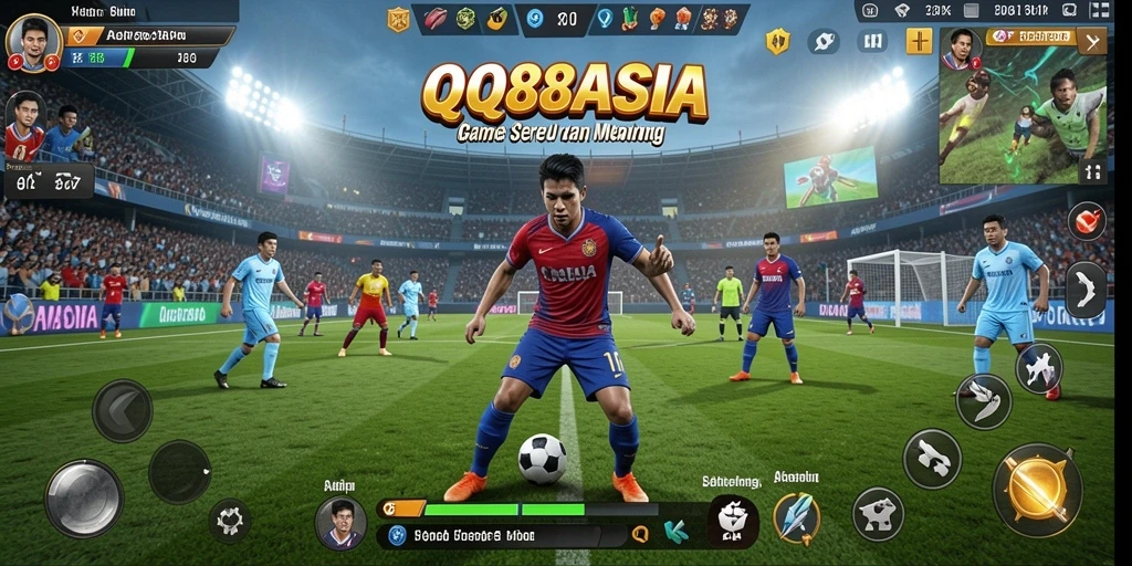 Tampilan gameplay seru dari QQ88ASIA yang menampilkan adu keterampilan.