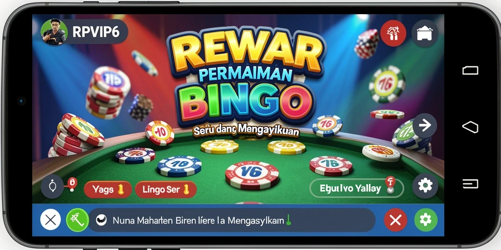 Tampilan gameplay menarik dari aplikasi Bingo RPVIP6