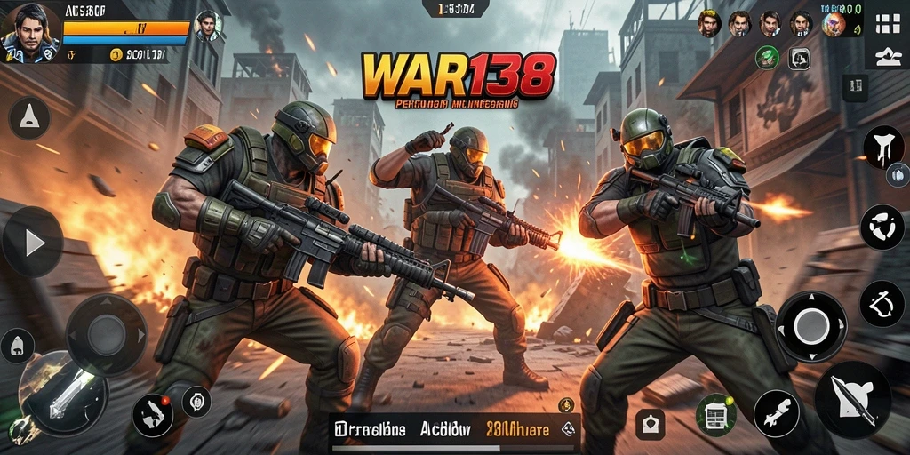 Tampilan gameplay menarik dari WAR138 dalam genre Arcade.