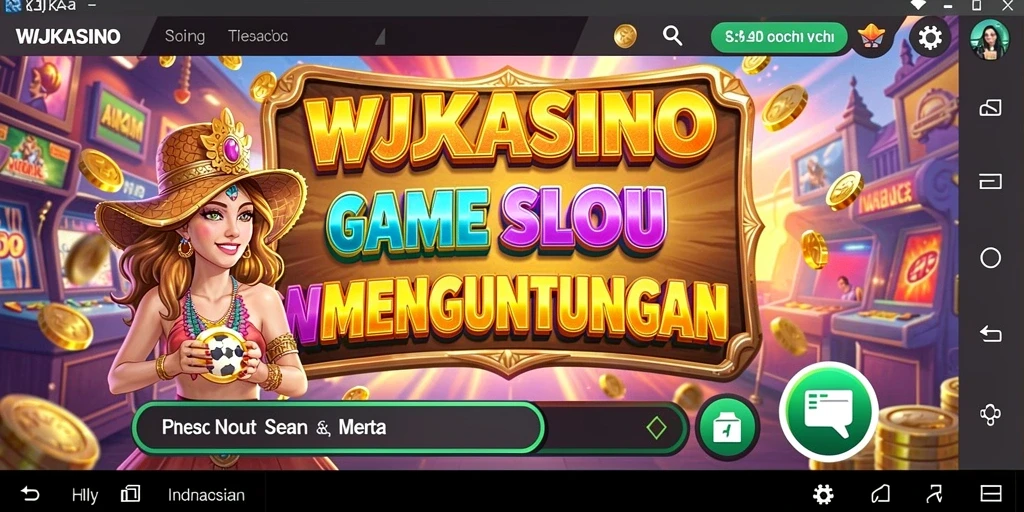 Tampilan gameplay Slot menarik di WJKASINO.