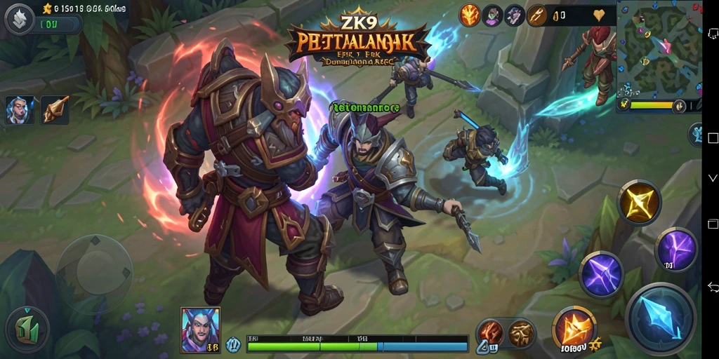 Tangkapan layar gameplay ZK9 yang menampilkan aksi penuh petualangan.
